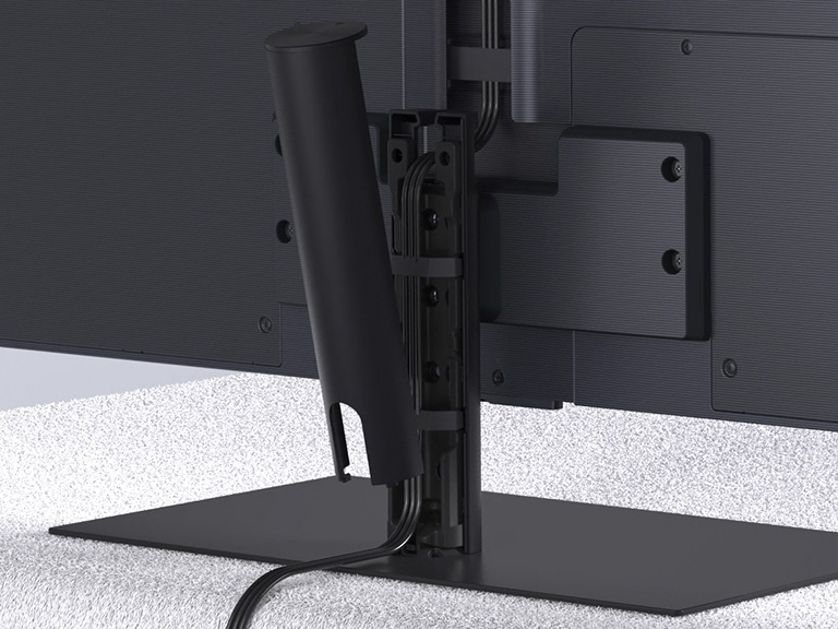 Step-by-step video on how to attach the stand for the LG OLED evo AI G5 4K Smart TV.